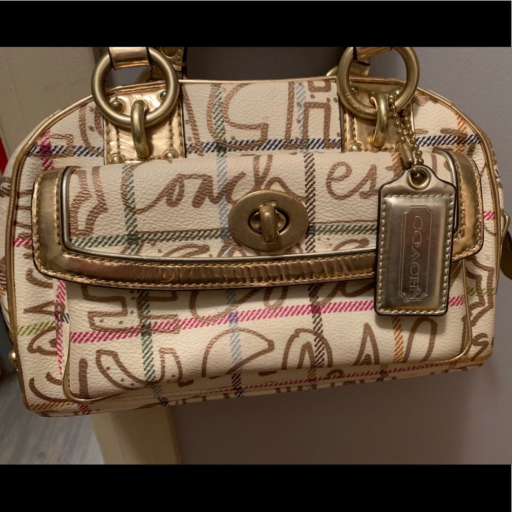 Authentic coach purse